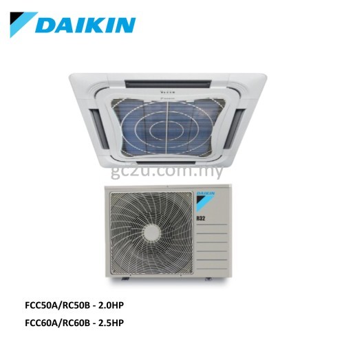 Daikin Ceiling Cassette Wifi Non Inverter R32 Gin Ion Air Conditioner 5079